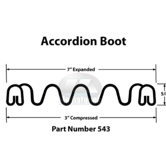 Accordion Boot – Extra Wide