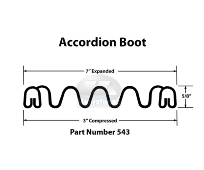 543 Accordion Boot